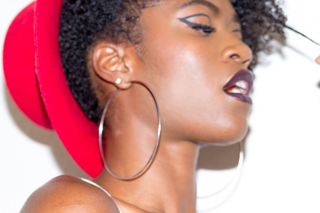 afro punk makeup janelle monae inspired makeup 3